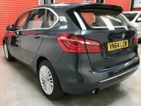 Used BMW 218 Luxury Line 136 HP (100 kW) 2014 Grey Hatchback