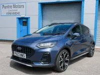 Used Ford Fiesta Active X 2023 Blue Hatchback