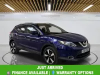 Used Nissan Qashqai N-Connecta 115 HP (84 kW) 2016 Blue SUV