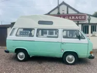 Used VW T3 1981 Green white Van