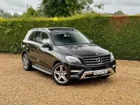 Used Mercedes ML250 AMG line 2015 Black SUV