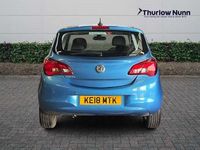 Used Vauxhall Corsa 90 HP (66 kW) 2018 Blue Hatchback