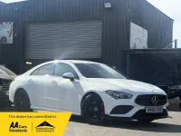 Used Mercedes CLA220 AMG Line Premium 2019 White Coupe