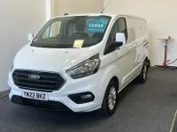 Used Ford Transit Custom Limited 130 HP (95 kW) 2022 White Van