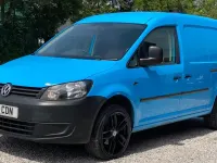 Used VW Caddy 102 HP (75 kW) 2011 Blue MPV