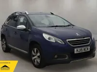 Used Peugeot 2008 Allure 92 HP (67 kW) 2015 Blue SUV
