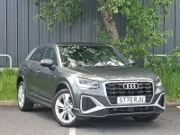 Begagnad Audi Q2 S-Line 150 HK (110 kW) 2020 Grå SUV