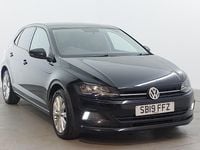 Used VW Polo SE 65 HP (47 kW) 2019 Black Hatchback