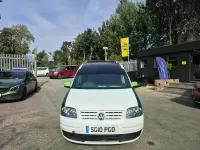 Used VW Caddy 104 HP (76 kW) 2010 White MPV