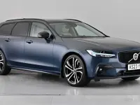 Used Volvo V90 Ultimate 250 HP (183 kW) 2023 Blue Estate