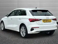 Used Audi A3 Sport 110 HP (80 kW) 2024 White Hatchback