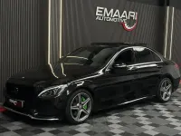 Used Mercedes C300 AMG line 2015 Black Sedan