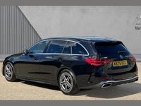 Used Mercedes C200 AMG line 200 HP (147 kW) 2025 Black Estate