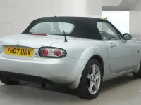 Used Mazda MX5 126 HP (92 kW) 2007 Silver Cabriolet