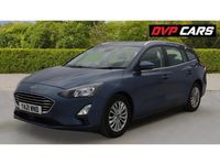Used Ford Focus Titanium 150 HP (110 kW) 2021 Blue Estate