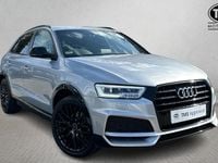 Used Audi Q3 Black Edition 150 HP (110 kW) 2018 Silver SUV