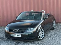 Used Audi TT Roadster 225 HP (165 kW) 2003 Black Cabriolet