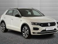 Used VW T-Roc R-line 150 HP (110 kW) 2018 White SUV
