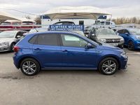 Used VW Polo R-line 95 HP (69 kW) 2019 Blue Hatchback