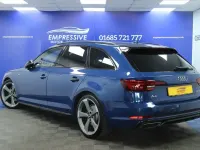 Used Audi A4 Black Edition 150 HP (110 kW) 2019 Blue Estate
