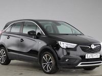 Used Vauxhall Crossland X Elite 130 HP (95 kW) 2020 Black SUV