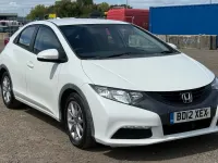 Used Honda Civic SE 150 HP (110 kW) 2012 White Hatchback