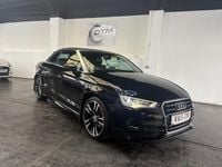 Used Audi A3 Cabriolet S-Line 2015 Black Cabriolet