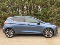 Used Ford Fiesta Titanium 2022 Blue Hatchback