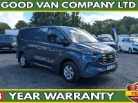 Begagnad Ford Transit Custom Limited 136 HK (100 kW) 2024 Blå Van