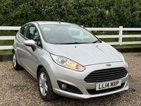 Used Ford Fiesta Zetec 2014 Silver Hatchback