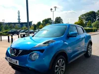 Used Nissan Juke Tekna 2019 Blue SUV