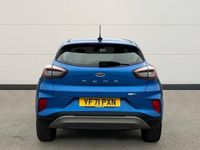 Used Ford Puma Titanium 125 HP (91 kW) 2022 Blue Hatchback