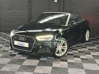 Used Audi A3 Cabriolet S-Line 150 HP (110 kW) 2017 Black Cabriolet