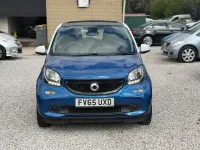 Used Smart ForFour Premium 71 HP (52 kW) 2015 Blue Hatchback
