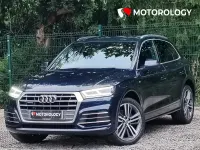 Used Audi Q5 S-Line 190 HP (139 kW) 2018 Blue SUV