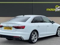 used Audi A4 Saloon 35 TFSI S Line S Tronic with Navigation, Cruise Control and Rear Parking Sensors 2 Automatic 4 door Saloon