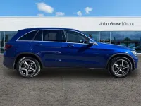 Used Mercedes GLC300 AMG line 2020 Blue Estate