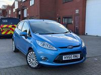Used Ford Fiesta Titanium 96 HP (70 kW) 2010 Blue Hatchback