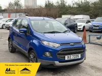 Used Ford Ecosport Titanium 125 HP (91 kW) 2016 Blue SUV