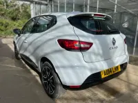 Used Renault Clio Dynamique 75 HP (55 kW) 2014 White Hatchback