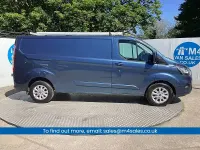 Used Ford Transit Custom Limited 130 HP (95 kW) 2020 Blue Van
