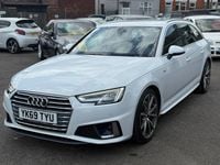 Used Audi A4 S-Line 190 HP (139 kW) 2019 White Estate