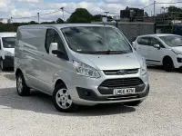 Used Ford Transit Custom Limited 130 HP (95 kW) 2016 Silver Van