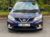 Used Nissan Pulsar Tekna 115 HP (84 kW) 2016 Blue Hatchback