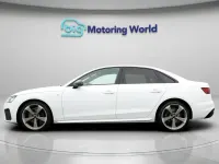 Used Audi A4 Black Edition 163 HP (119 kW) 2020 White Sedan