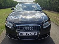Used Audi A4 Cabriolet S-Line 2006 Black Cabriolet