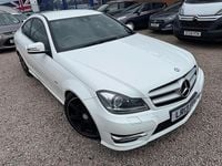 Used Mercedes C220 AMG 170 HP (125 kW) 2013 White Coupe