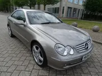 Used Mercedes CLK320 Elegance 218 HP (160 kW) 2004 Silver Coupe