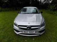Used Mercedes CLA200 AMG line 156 HP (114 kW) 2018 Silver Sedan