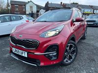 Used Kia Sportage GT-Line S 174 HP (127 kW) 2019 Red SUV